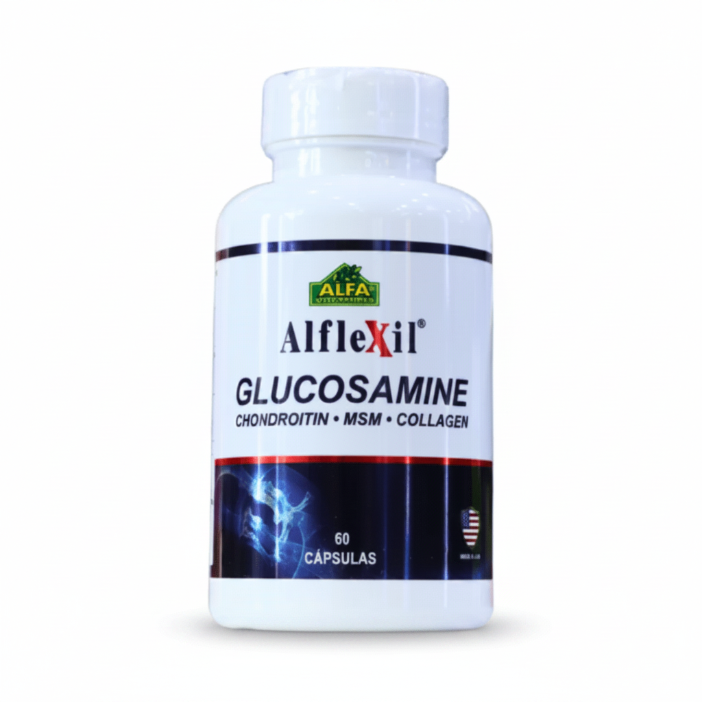 Alflexil Glucosamina + Condroitina X 60 Cáp.
