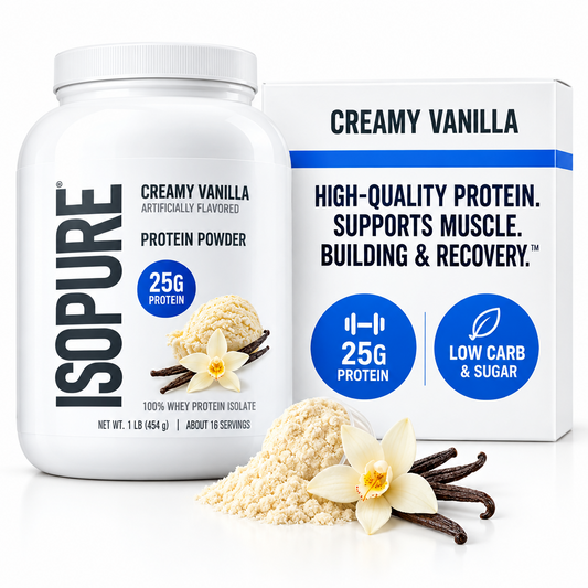 Isopure Proteína Isolatada 4.5 Lbs x 66 Srv Vainilla.