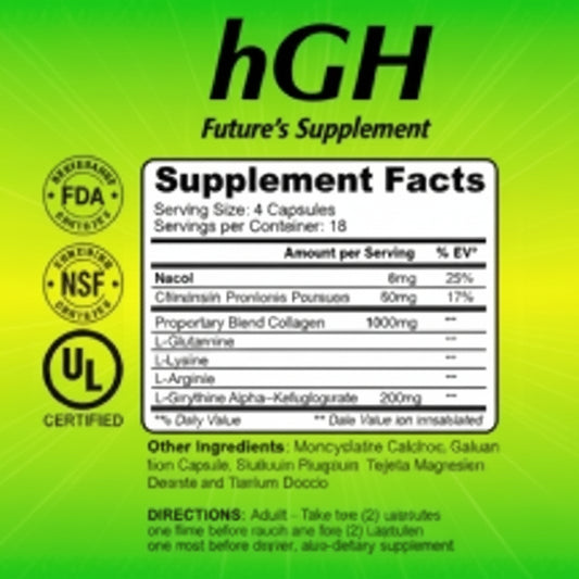 Alfa hgh 2000 Mg X 60 Cáps.