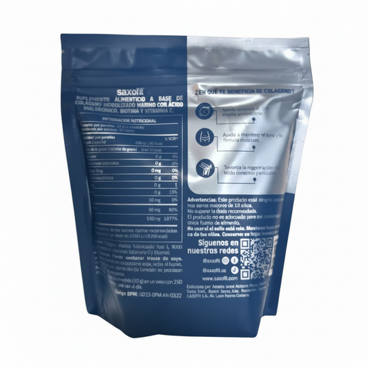 Saxofit Colágeno Marino 300g x 30 Srv.