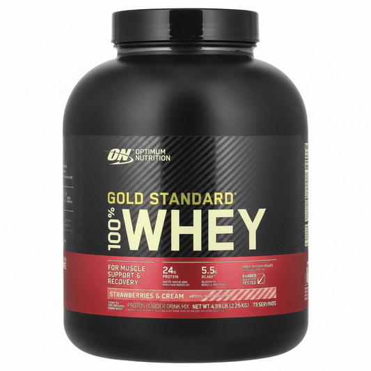 Optimun Nutrition Proteína Whey Gold Standar 100% 5 Lbs