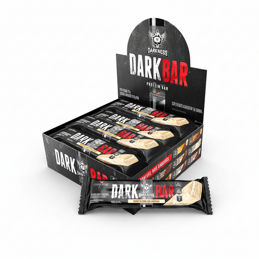 Integralmedica Barra de Proteína Dark Bar Caja x 8 unidades.