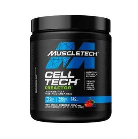 MuscleTech Cell Tech Creactor 120 Serv Fruit Punch