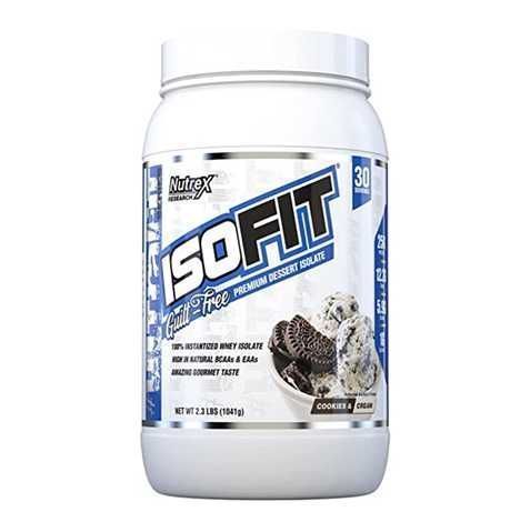Nutrex Isofit Proteína Whey Isolate 2.2 Lbs