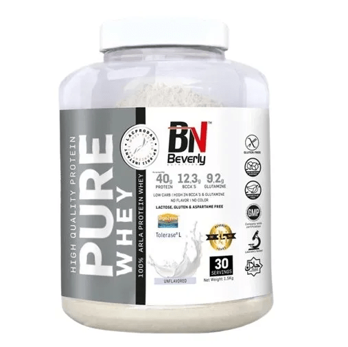 Beverly Proteína Whey Pura Arla 3.3 Lbs 30 Srv