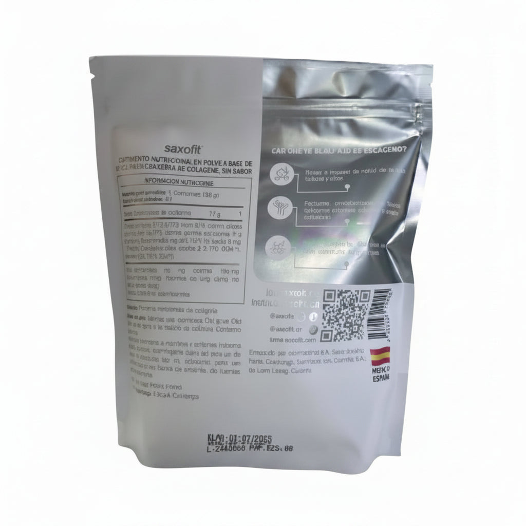 Saxofit Colágeno Neutro Flex 360° x 300gr 30 Srv.
