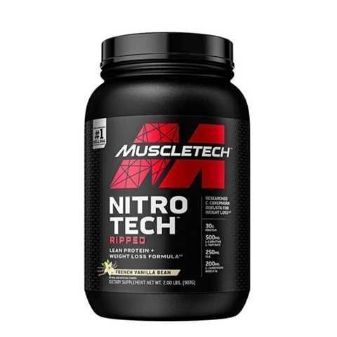 MuscleTech Proteína Whey Isolate Nitro Tech Ripped 2 Lbs Vainilla