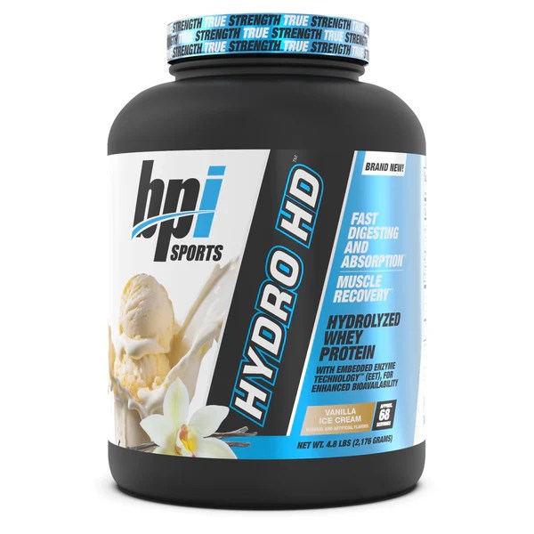 Bpi Sports Hydro Hd Vainilla Ice Cream 4.8 Lbs x 68 Srv.