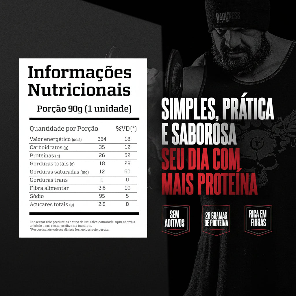 Integralmedica Barra de Proteína Dark Bar Caja x 8 unidades.