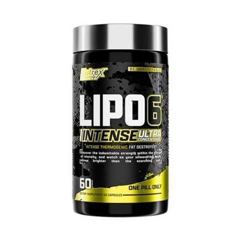 Nutrex Lipo 6 Black Uc Intense 60 Capsulas