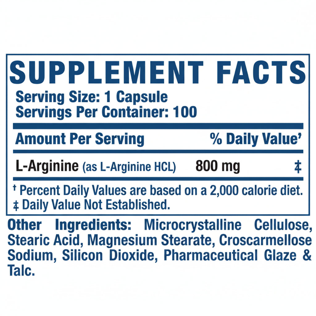Ronnie Coleman L Arginina XS x 100 Cap.