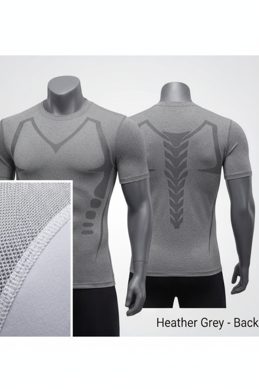 Camiseta Deportiva de Compresión para Hombre talla M – Rendimiento y Recuperación