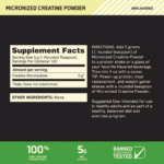 Optimun Nutrition Creatina Micronizada 600g x 120 Srv.