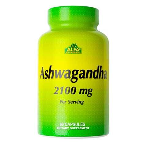 Alfa Ashwagandha 2100 MG & Pimienta Negra x 60 Cap.