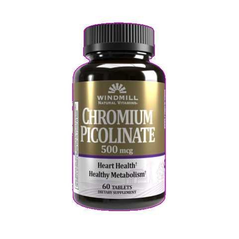 Windmill Picolinato De Cromo 500 Mcg X 60 Tab