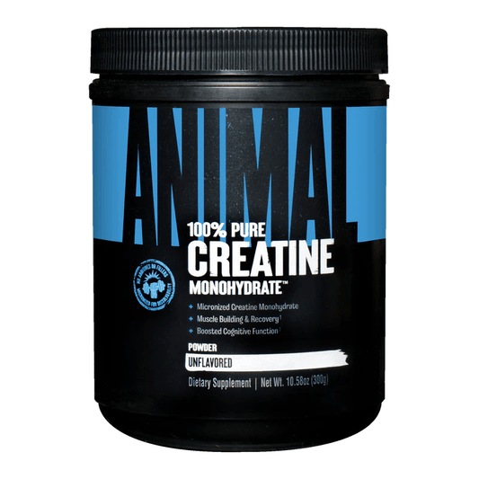 Animal Creatina Monohidratada 100% Pura X 300 Gr 60 Srv