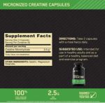 Oferta Optimun Nutrition Creatina 2500 X 100 Caps