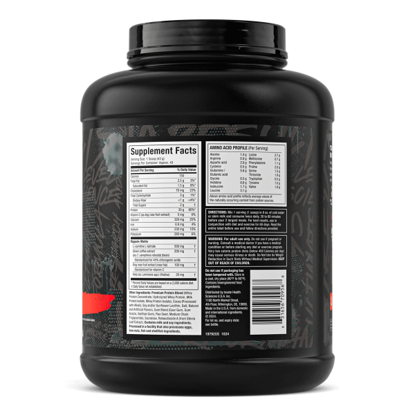 MuscleTech Proteína Whey Isolate Nitro Tech Ripped 4 Lbs Vainilla