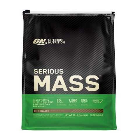 Optimun Nutrition Proteína Serious Mass 12 Lbs