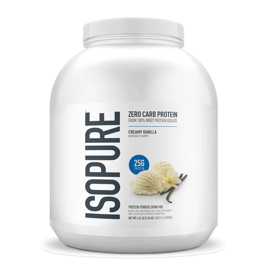 Isopure Proteína Isolatada 4.5 Lbs x 66 Srv Vainilla.