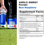 Optimun Nutrition Aminoácido Amino Energy 30 Srv Frambueza Azul