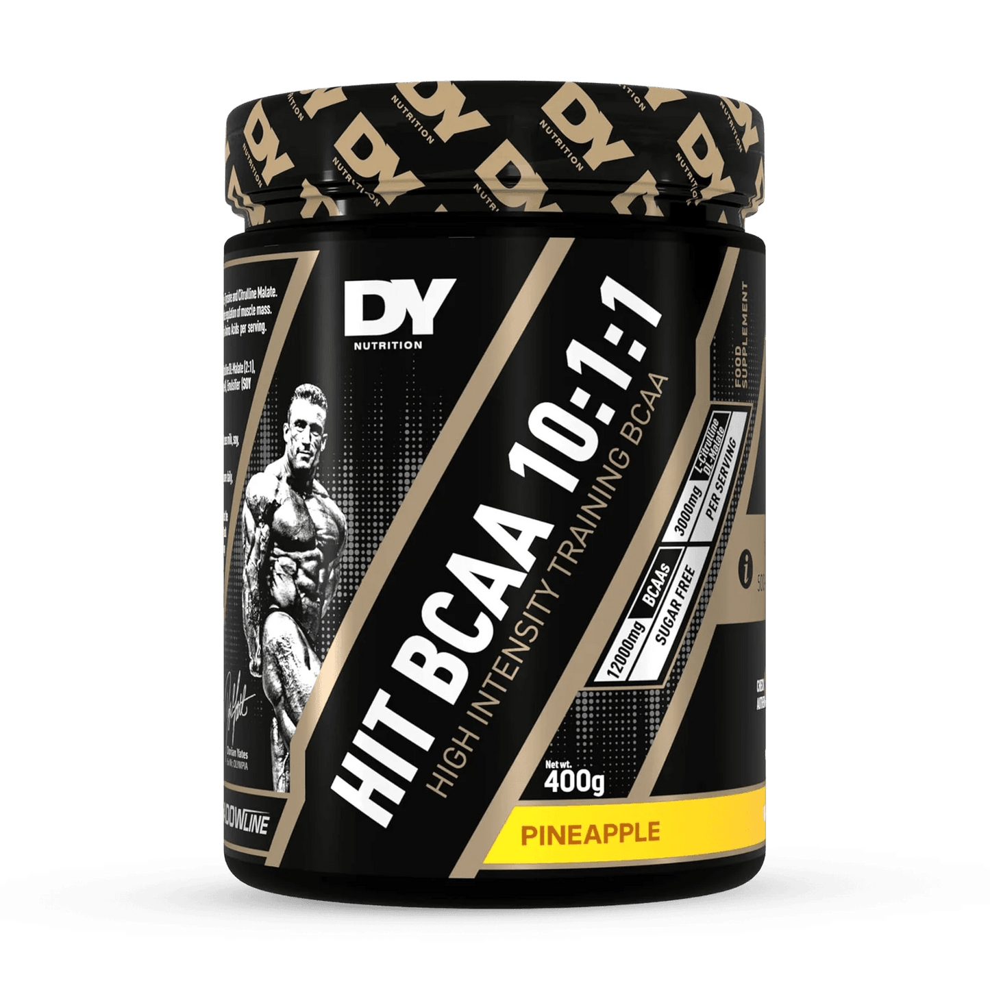 Dorian Yates HIT Bcaa 10:1:1 Aminoácido 400g x 20 Srv