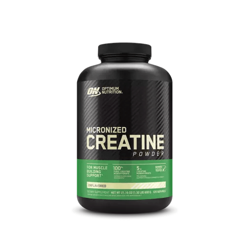 Optimun Nutrition Creatina Micronizada 600g x 120 Srv.