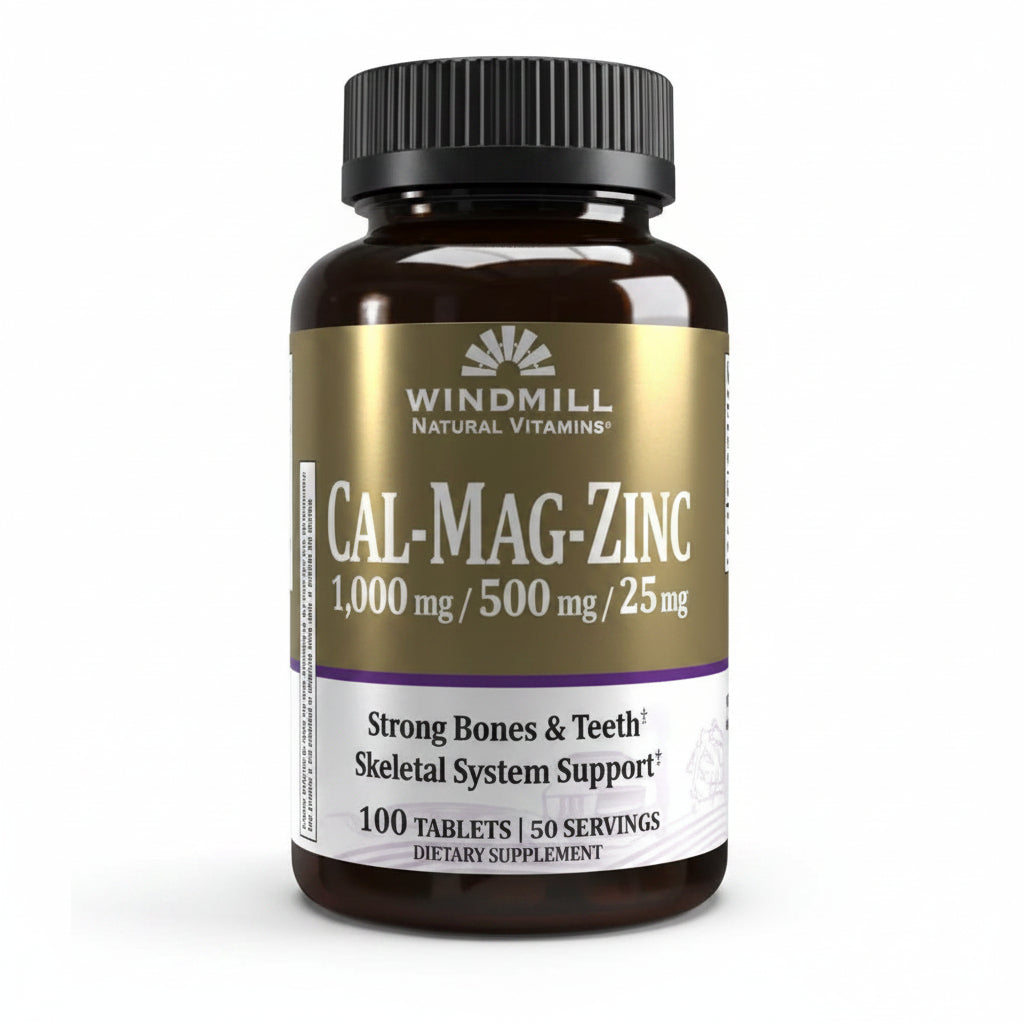 Windmill Calcio Magnesio Y Zinc X 100 Cap