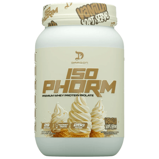 Dragon Pharma Proteína Whey Isolate IsoPhorm 2 Lbs. Vainilla Soft Serve