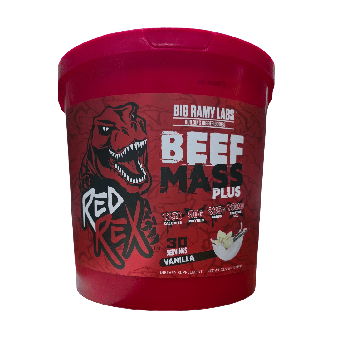Big Ramy Beef Mass Plus Proteína de Carne 22.5 Lbs