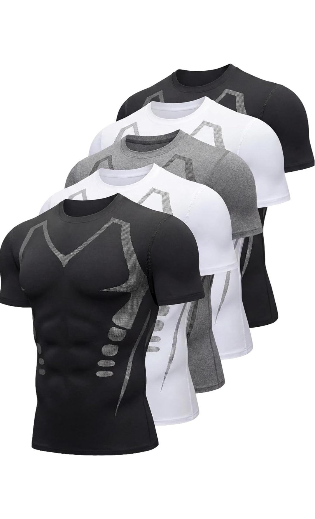 Camiseta Deportiva de Compresión para Hombre talla M – Rendimiento y Recuperación