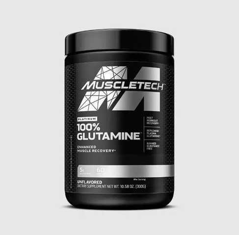 MuscleTech Platinum 100% Glutamina 300g