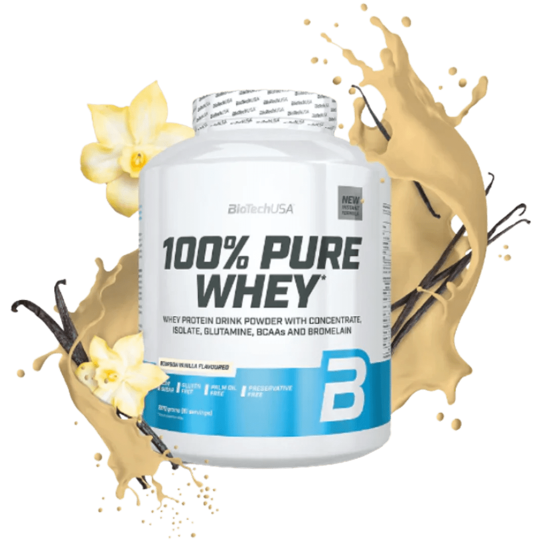 BioTechUSA Proteína Whey 100% Pura 5 Lbs / 81 Srv