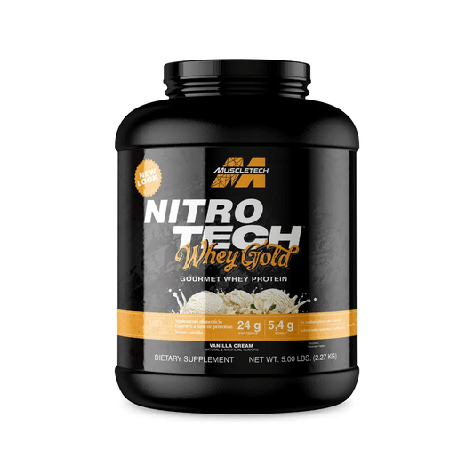 MuscleTech Proteína Nitro Tech 100% Whey Gold 5 Lbs