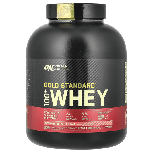 Optimun Nutrition Proteína Whey Gold Standar 100% 5 Lbs