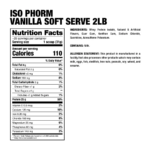 Dragon Pharma Proteína Whey Isolate IsoPhorm 2 Lbs. Vainilla Soft Serve
